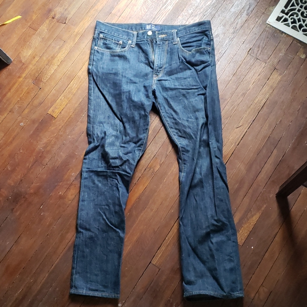 Dark Boot Cut Jeans by Gap